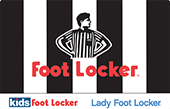 Foot Locker - $10 Gift Card